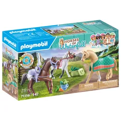 PLAYMOBIL Horses of Waterfall: 3 Pferde: Morgan, Quarter Hor