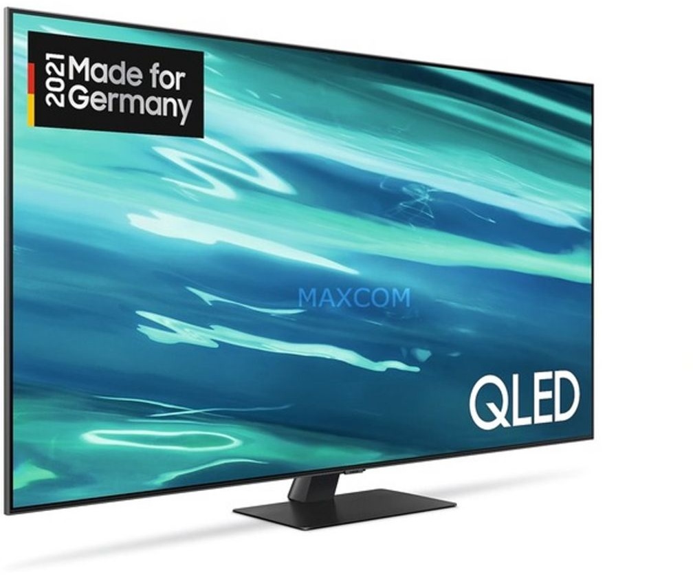 Samsung GQ50Q80AAT, 127 cm (50"), 3840 x 2160 Pixel, QLED, Smart-TV, WLAN, Schwarz