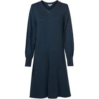 DW-Shop Baumwoll-Mix-Kleid Petrol 44