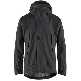 Klättermusen Asynja Regenjacke Herren Schwarz/Grau M