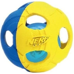 Zeus NERF Dog lluma-Action LED-Lichtball, rot, Hundespielzeug