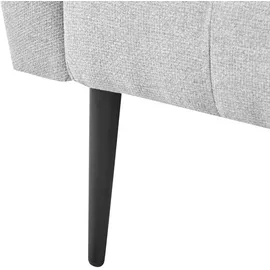 Beliani Chaiselongue Nantilly Polyester 0 x 0 x 0 cm Hellgrau