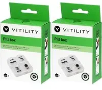 VITILITY Cassette de médicaments Accessoire(S) 2x1 pc(s)