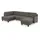 sit&more Wohnlandschaft SIT & MORE "Farö U-Form", braun (schlamm), B:325cm H:90cm T:187cm, Sofas, Wohnlandschaft, inklusive Federkern, wahlweise mit Bettfunktion und Bettkasten
