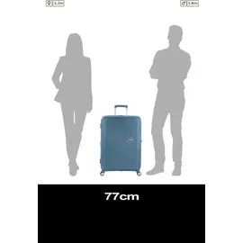 American Tourister Soundbox 4-Rollen 77 cm / 97-110 l stone blue