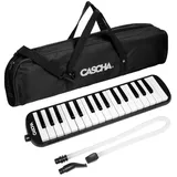 HAGE MUSIKVERLAG Melodica Black (incl. case and mouthpiece)