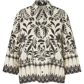 MASAI Bluse MaIsolde schwarz | wollweiß XL