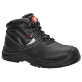 ELTEN Jori BASIC Mid S3 Herren, Lederschuh, robust, schwarz