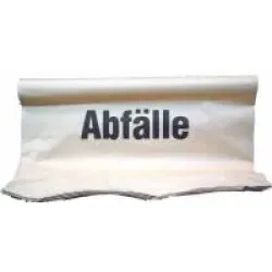 Papier-Müllsäcke, braun AG-793 038 , 1 Karton = 100 Stück, ca. 70 l, 550 x 840 mm