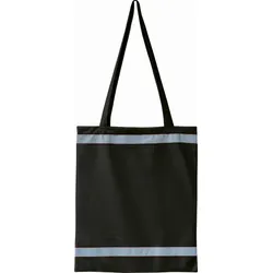 Korntex Warnsac® Reflective Shopping Bag With Long Handles - black