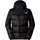 The North Face "W DIABLO DOWN 2.0 HOODIE", Damen, Gr. XS, schwarz (tnf schwarz heather, tnf blk), Obermaterial: 100% Polyester.