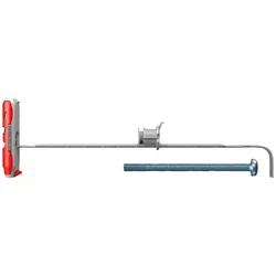 fischer Nylon-Kippdübel DuoTec 12 S PH M mit Panhead Schraube - Durchmesser (mm): 12 - Schraubengröße (mm): M6 x 70 - Verpackungseinheit: 10 Stück