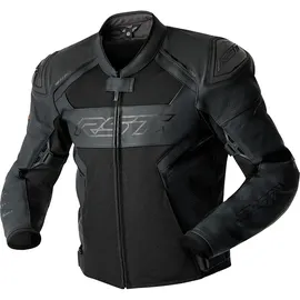RST S1 Mesh D3O Lederjacke Schwarz 3XL