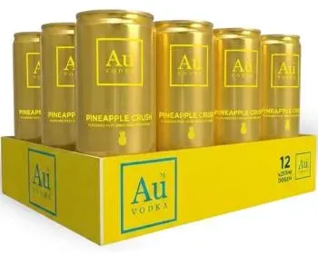 Au Vodka Pineapple Crush Mixgetränk 10% Vol. 12x 250ml