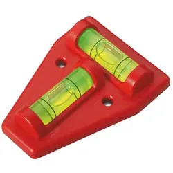 Kreuz-Wasserwaage Type 2D - rot