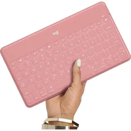 Logitech Keys-to-Go Tablet-Tastatur rosa