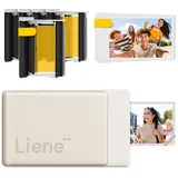 LIENE Pearl N200 Pro tragbare Fotodrucker 2x3 gold