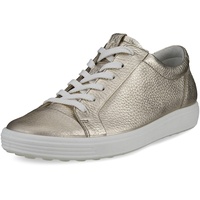 ECCO Damen Soft 7 W Sneaker, Pure White Gold, 36 EU