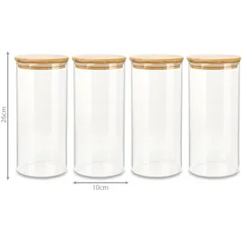 Schramm Vorratsglas 1600 ml 4 St.