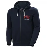 HELLY HANSEN Herren HH Logo Full Zip Navy, M