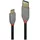 Lindy USB-Kabel USB 3.2 Gen2 USB-C® Stecker, USB-A Stecker 0.50m Schwarz, Grau 36910