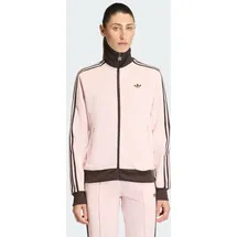 adidas CLASSIC TRACK TOP - sandy pink, aurora coffee, - L