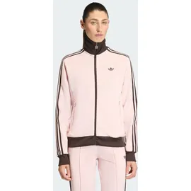 adidas CLASSIC TRACK TOP - sandy pink, aurora coffee, - L
