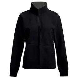 Promodoro Women's Double Fleece Jacket 7985 - black;light grey - L