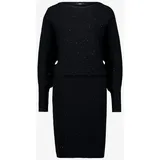 Zero Strickkleid Schwarz 36