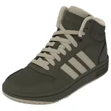 adidas Unisex Hoops Mid 3.0 Shoes Kids Schuhe, Night Cargo/Clay Brown/Core Black, 33 EU