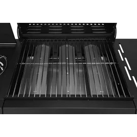 LUND Gasgrill 11,6 kW 3+1 Brenner Schwarz