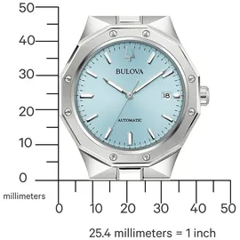 BULOVA 96B462 Classic Stahl/Hellblau