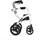 Rollz Motion 2.1 Rollator und Rollstuhl faltbar weiß