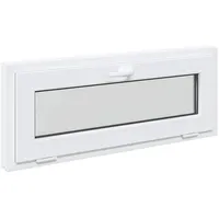 vidaXL Kellerfenster RISOR 100 x 40 cm weiß