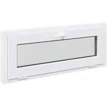 vidaXL Kellerfenster RISOR 100 x 40 cm weiß
