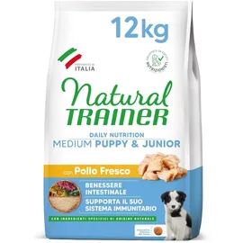 trainer natural dog Natural Trainer Puppy & Junior Medium 12,5 kg
