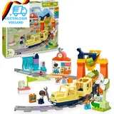 LEGO DUPLO Town Große Interaktive Eisenbahn, Bauspielzeug Für Kleinkinder Ab 3 J