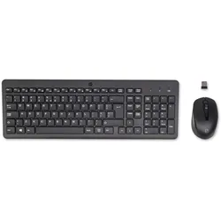 HP 330 Wireless-Maus und -Tastatur im Paket, Volle Größe (100%), Kabellos, RF Wi