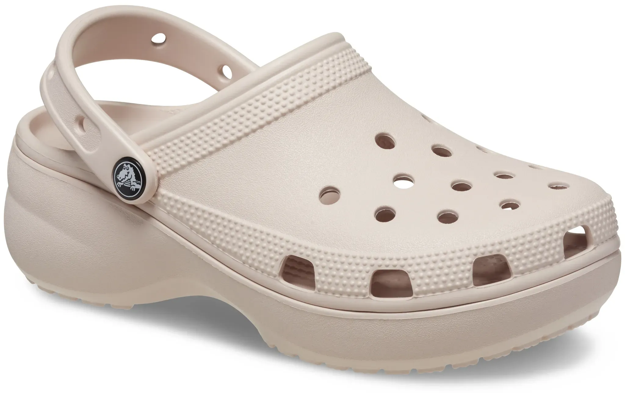 Crocs Clog »Classic Platform Clog W«, Plateau, Sommerschuh, Schlappen, Hausschuh, trendige Plateausohle Crocs hellrosa 42