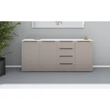 borchardt Möbel Highboard »Tom«, Breite 200 cm, braun