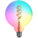 luumr Smart LED, E27, G125, Tuya, WLAN, RGB, CCT