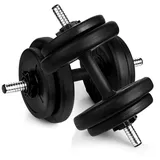 Spokey Hochwertiges Kurz Hanteln-Set - Hantelset 7,5kg, 10kg, 15kg, 20kg - Ideales Hanteln Set für Fitness und Krafttraining zu Hause