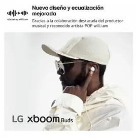 LG xboom Buds Weiß