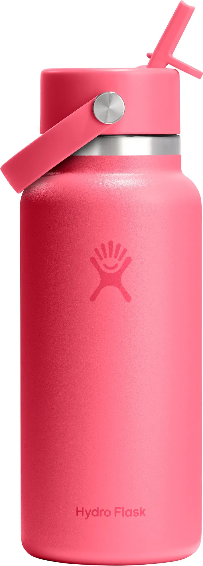 Hydro Flask 32oz Wide Flex Straw Cap Trinkflasche - STK - popstar pink