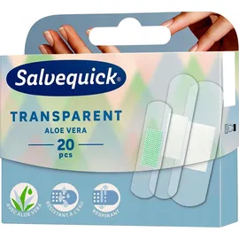 Salvequick Pflaster Transparent Aloe Vera 20 St.