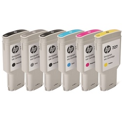 HP Tintenset Nr. 727, 6x 130ml
