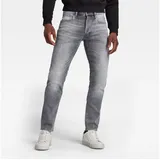 G-Star 3301 Slim Jeans - Grau - Herren - 33-34