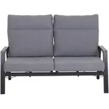 Siena Garden Valencia Loungesofa, Aluminium/Ranotex-Gewebe