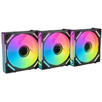 Alpenföhn WingBoost 4, schwarz 3er-Pack, 120 mm