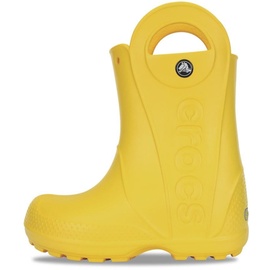 Crocs Handle It Rain Boot K, Unisex-Kinder Gummistiefel, Gelb